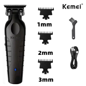 Kemei Professional Hair Clipper Set – Precision Cutting for Home & Salon Use