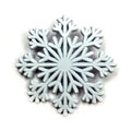 Snowflake Enamel Pin – Cute Winter Accessory for Jackets, Bags & More