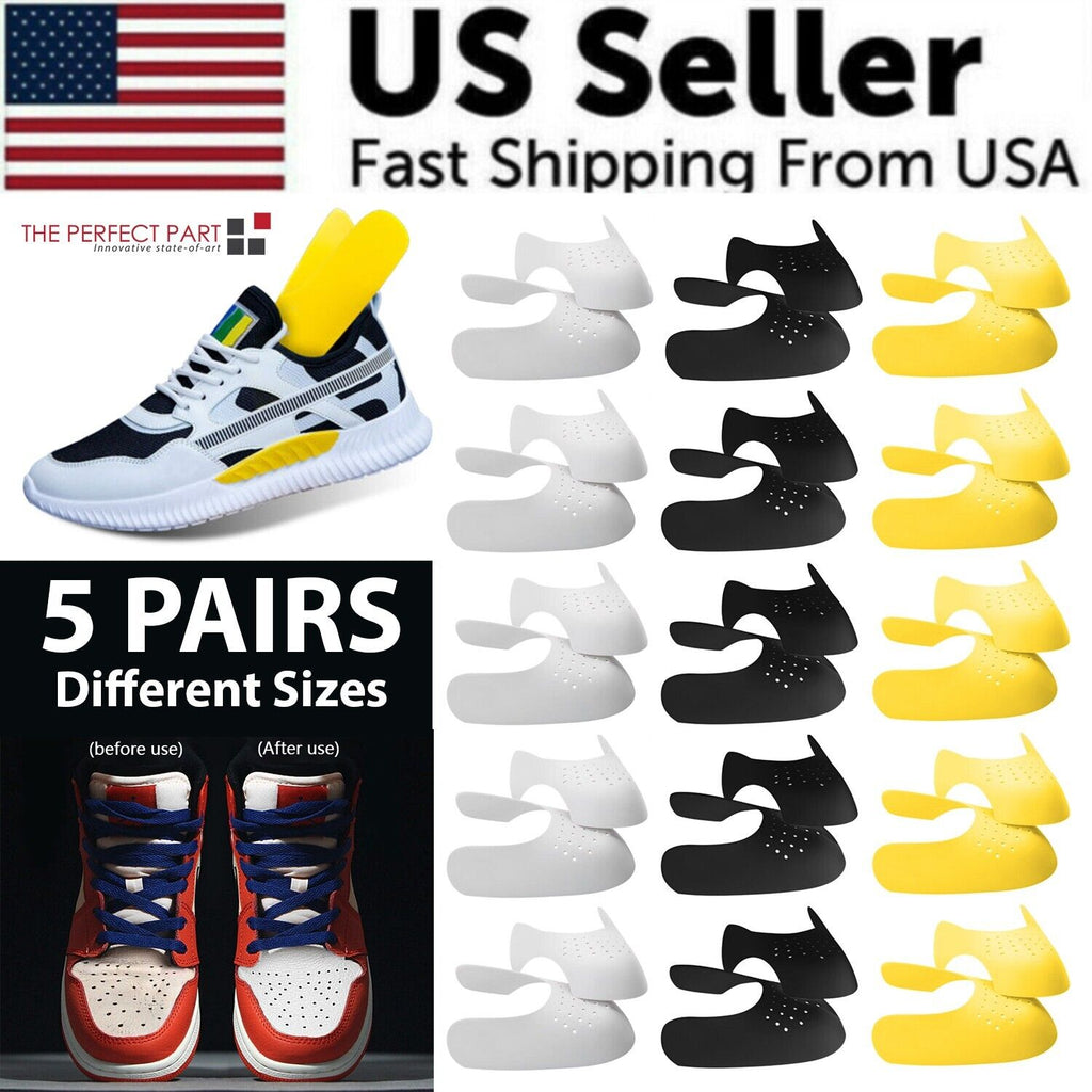 Shoe Crease Protectors – 5 Pairs Anti-Crease Force Fields for Sneakers