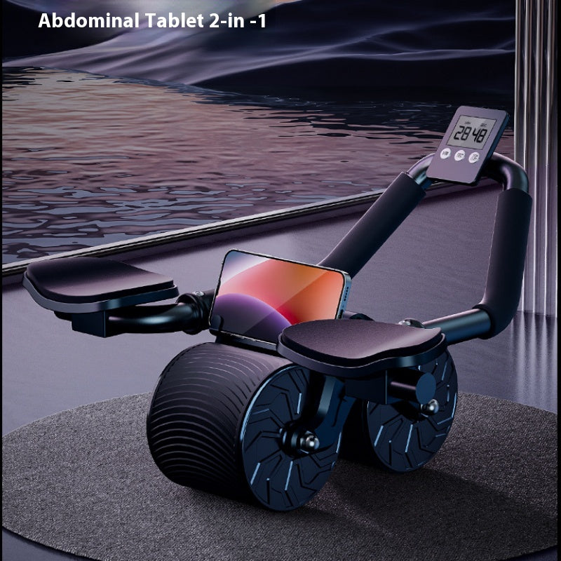 Automatic Rebound Ab Wheel Roller – Self-Returning Core Trainer for Home Workouts