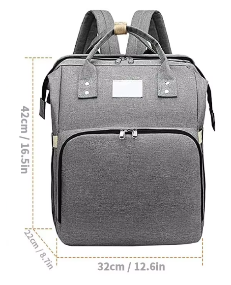 Large-Capacity Mommy Bag – Stylish Diaper Bag & Organizer for On-the-Go Moms