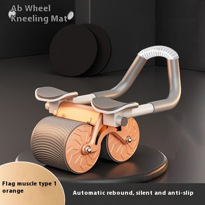 Automatic Rebound Ab Wheel Roller – Self-Returning Core Trainer for Home Workouts