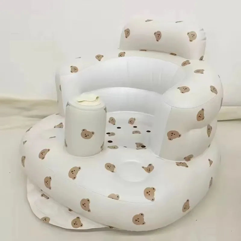 Inflatable Baby Chair – Portable Seat for Dining, Bath & Play