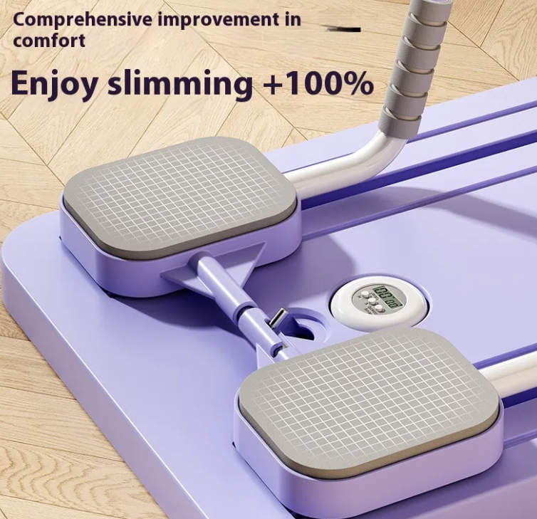 Ab Wheel Roller & Fitness Board – Core Strength Training for Home Workouts