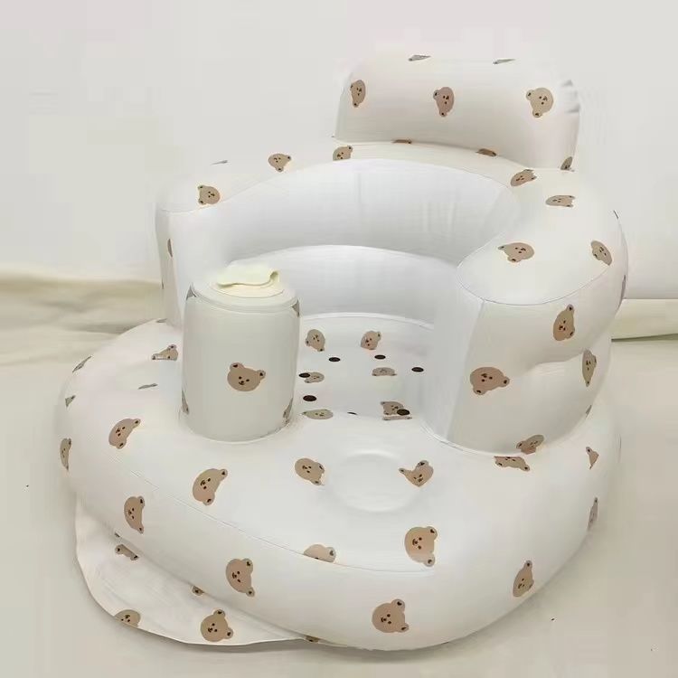Inflatable Baby Chair – Portable Seat for Dining, Bath & Play