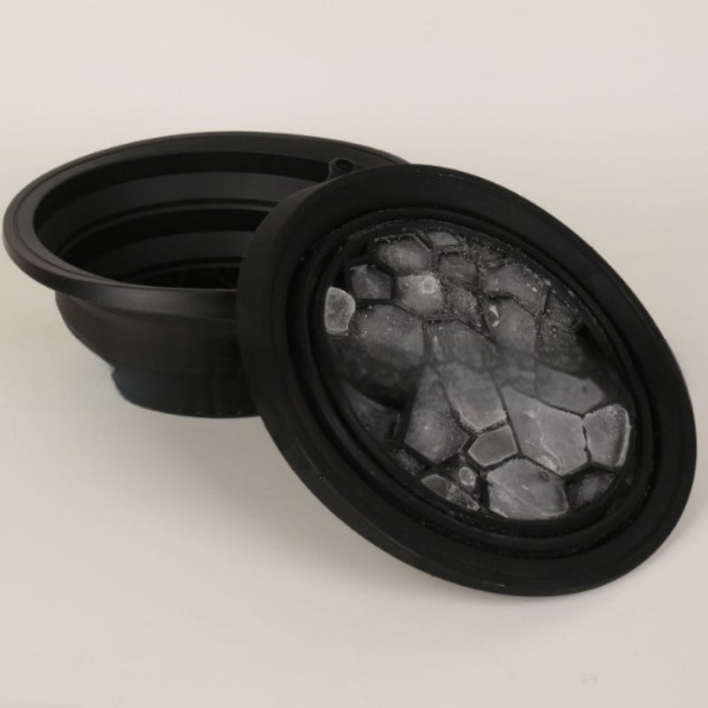 Collapsible Silicone Ice Basin – Glow-Up Ice Facial Tool for Tighter, Brighter Skin