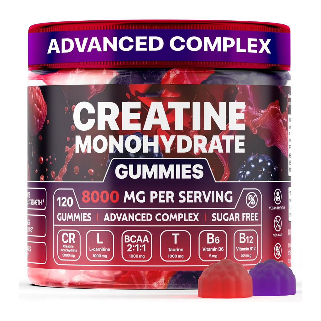 Muscle Boost Gummies – Creatine-Powered Energy, Endurance & Recovery Chews