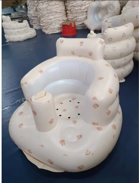 Inflatable Baby Chair – Portable Seat for Dining, Bath & Play