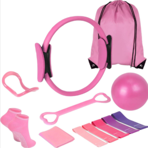 13-Piece Yoga & Pilates Set – Complete Home Workout Kit for All Levels