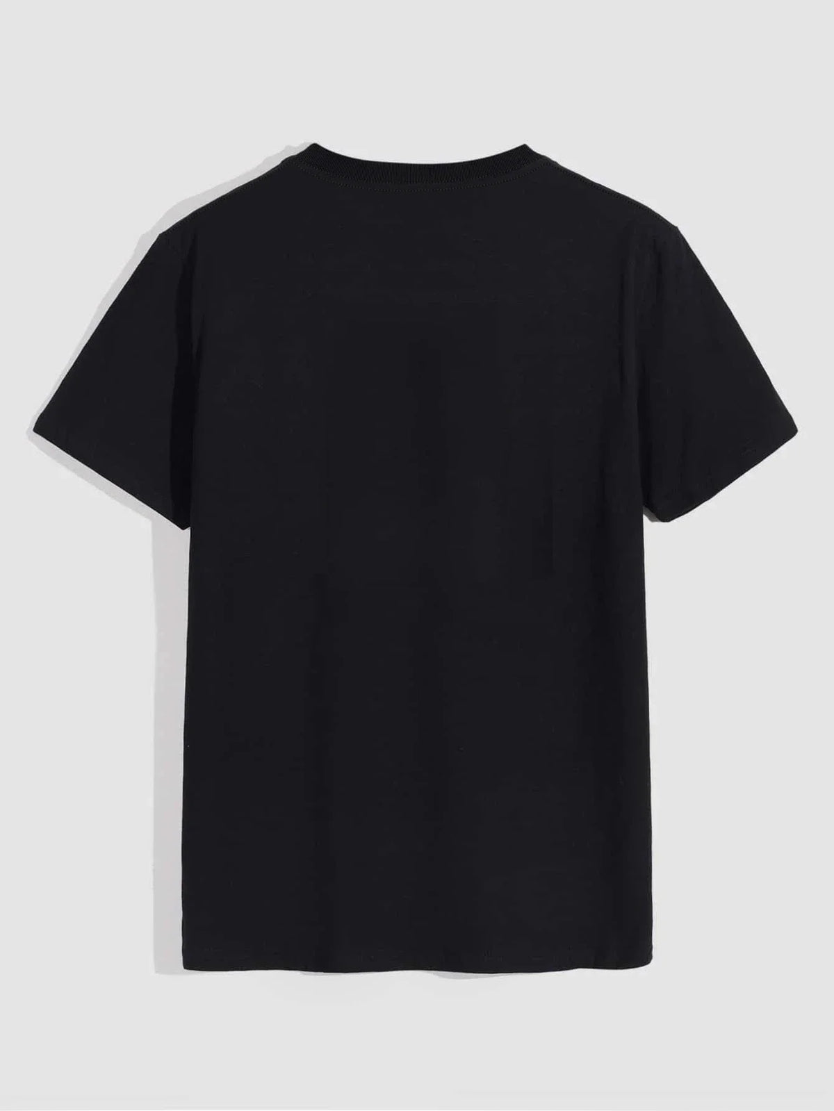 Men's Rose Print Crew Neck T-Shirt – Casual Graphic Tee in Regular & Oversize Fit