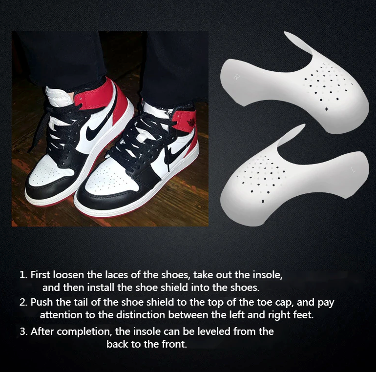 Shoe Crease Protectors – 5 Pairs Anti-Crease Force Fields for Sneakers
