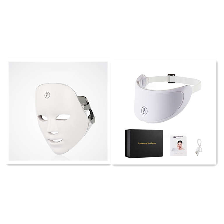 LED Facial Beauty Device – Multi-Color Light Therapy for Glowing Skin