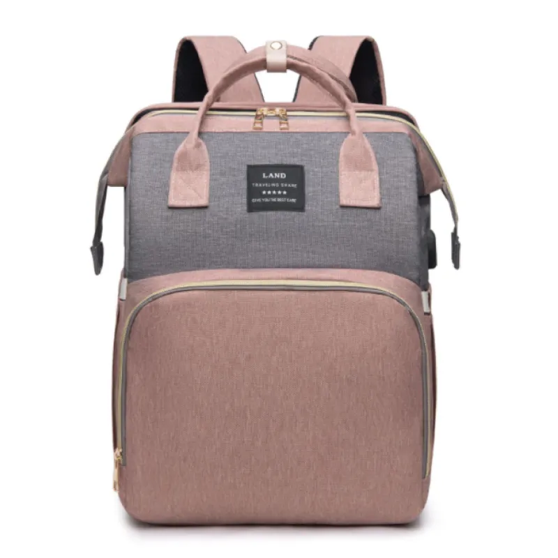 Large-Capacity Mommy Bag – Stylish Diaper Bag & Organizer for On-the-Go Moms