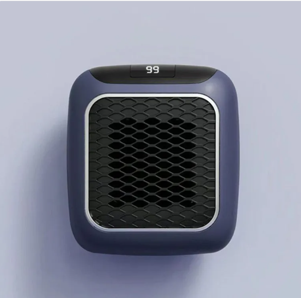 Mini Wall-Mounted Fan Heater – Compact Space Heater for Dorm, Office & Bedroom