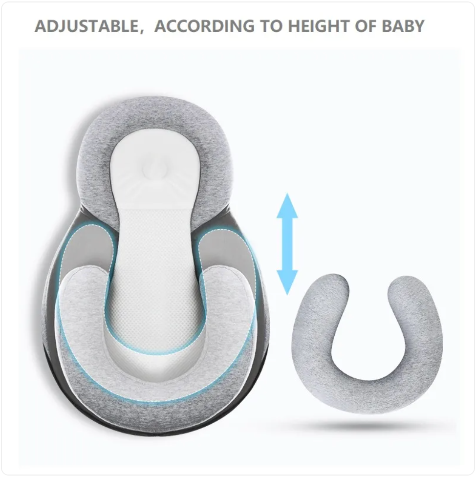 Baby Anti-Spit Up Pillow – Incline Support Wedge for Safer Infant Sleep