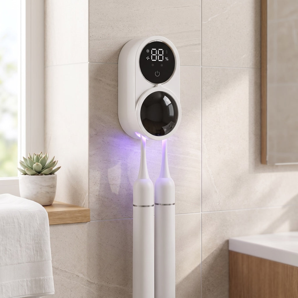 UV Toothbrush Sanitizer – Kill 99.9% of Bacteria for a Healthier Clean