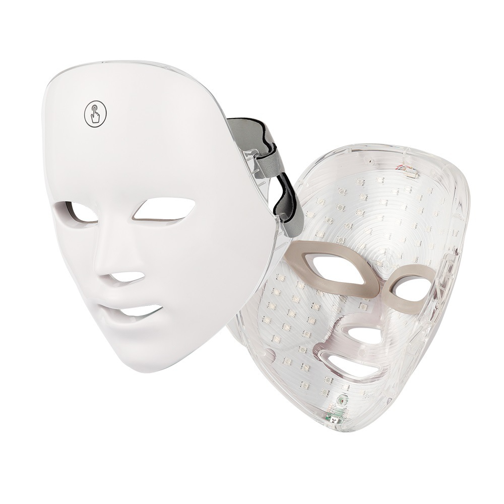 LED Facial Beauty Device – Multi-Color Light Therapy for Glowing Skin