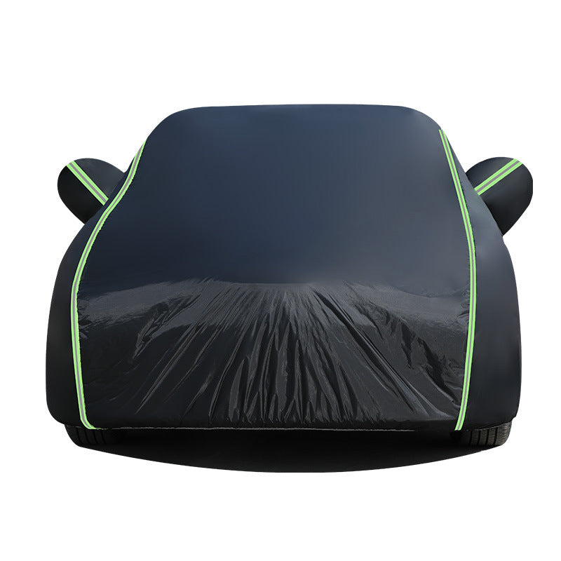 Universal Waterproof Car Cover with Insulation – All-Weather Oxford Protection