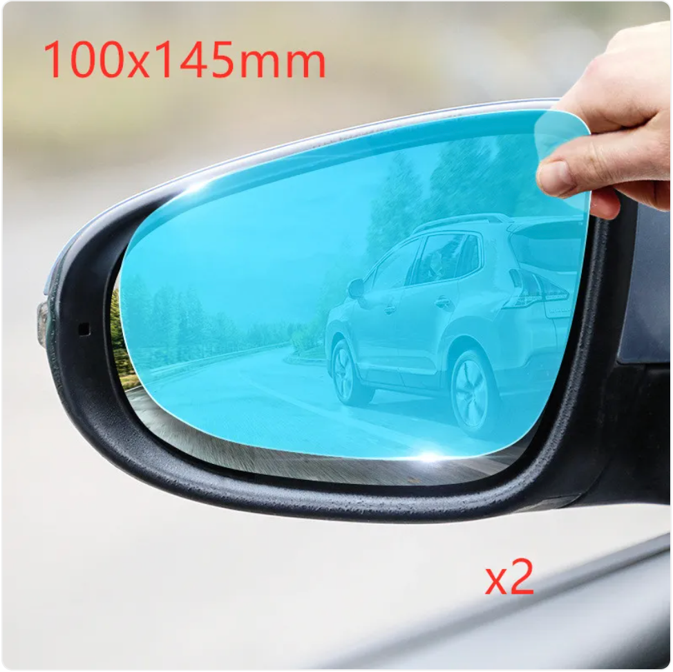 Rainproof Rearview Mirror Film – Anti-Fog, Anti-Rain Car Mirror Protector