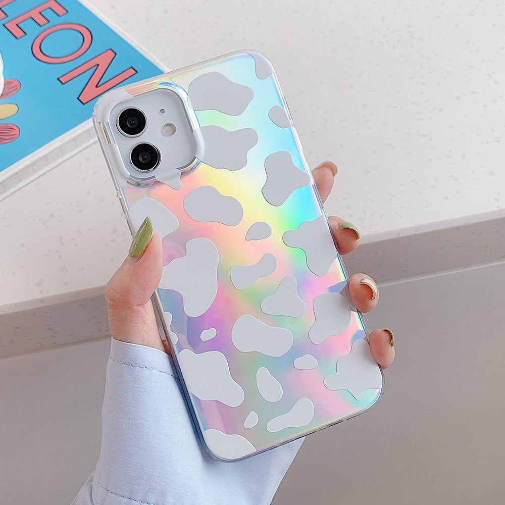 Double-Sided Laser Zebra & Leopard Print Laminating Film – Bold Decorative Craft Material