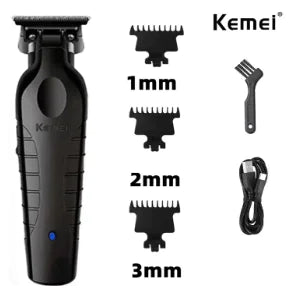 Kemei Professional Hair Clipper Set – Precision Cutting for Home & Salon Use