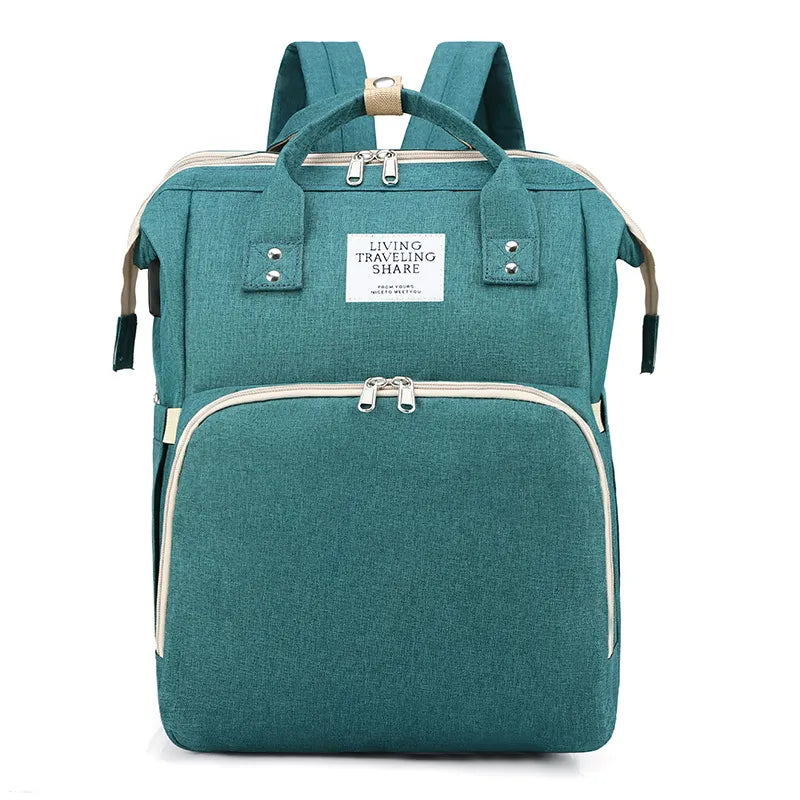 Large-Capacity Mommy Bag – Stylish Diaper Bag & Organizer for On-the-Go Moms